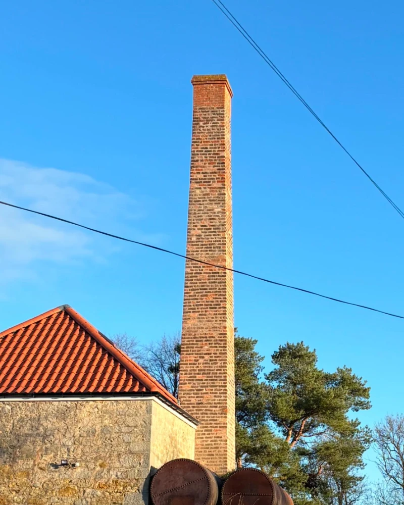 1700s Brick Chimney Restoration - After