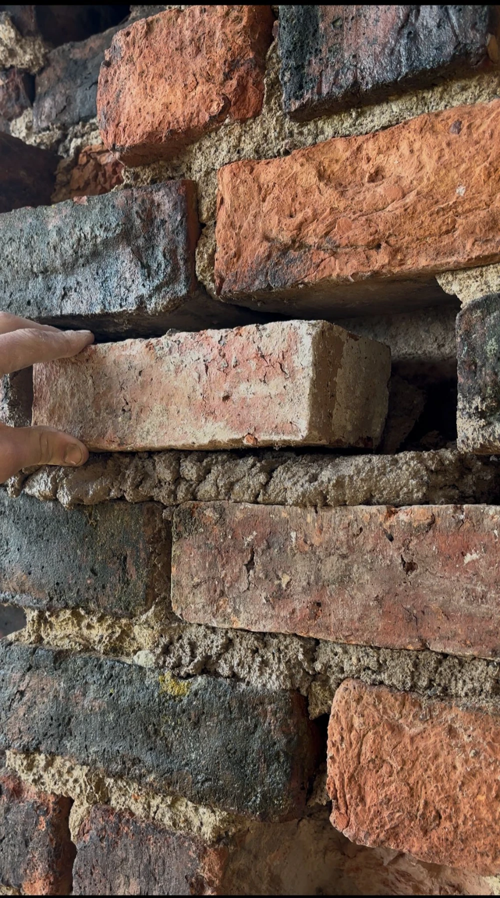 Replacing brick with closest samples from a specific reclaimed brick yard